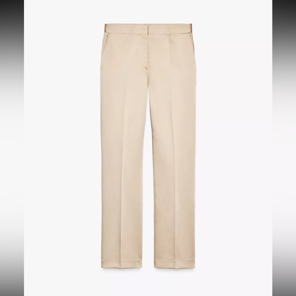 Zara Beige Satin Suit Set - Picture 6 of 6